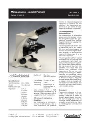Microscopes – model PrimoX - KPT Komet
