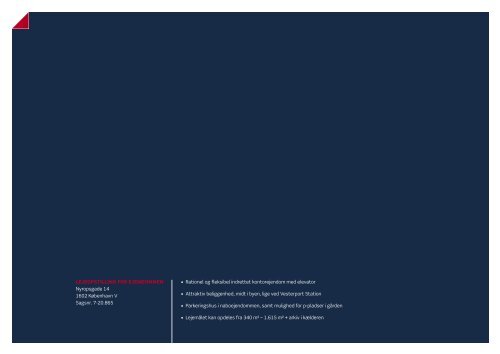 LejeopstiLLing for ejendommen Nyropsgade 14 ... - DEAS Erhverv
