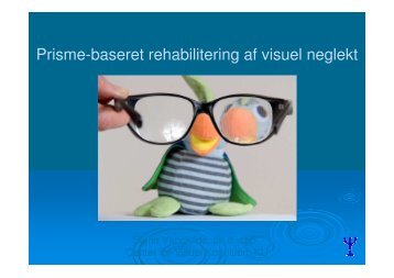 Prisme-baseret rehabilitering af visuel neglekt