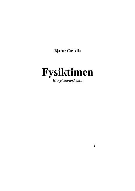 Fysiktimen