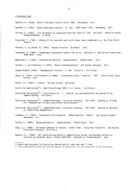 Tømmerfløtning 1871-1975 (SA 29) - Statistisk sentralbyrå