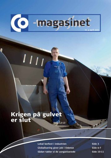 Krigen på gulvet er slut - CO-industri