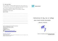 Mindre brandsår - Plastik-instruksen
