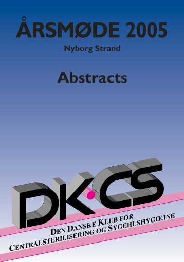 Årsmøde 2005- Abstract - DKCS