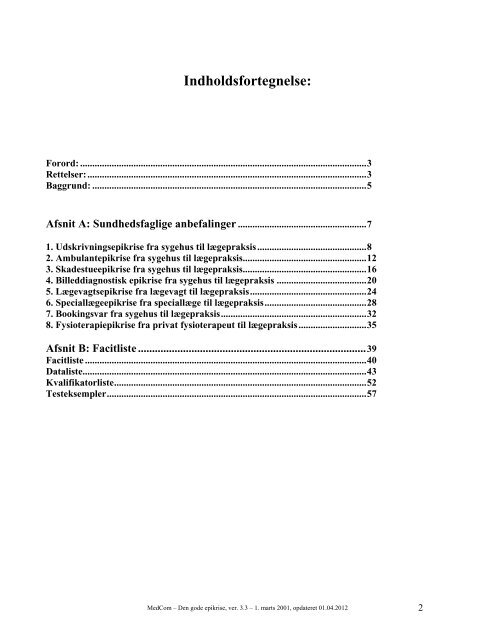 Den gode epikrise” - SVN - MedCom