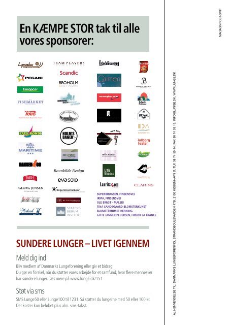 Lungenyt 1, 2013 - Danmarks Lungeforening