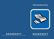 B R A N D S O F T Dokumentscanning ... - Brandsoft A/S