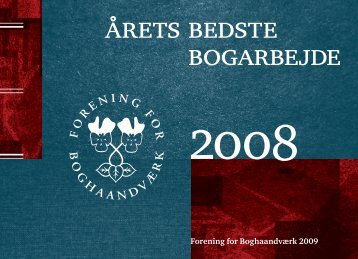 arets bedste bogarbejde - Forening for Boghaandværk