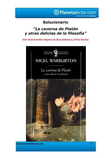 Solucionario · La caverna de Platon - Planetalector