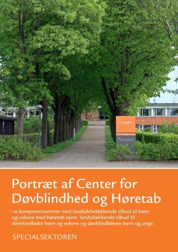 Portræt af CDH - Center for Døvblindhed og Høretab - Region ...