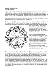 Dramaer i familiens tegn Om Merkur, dens sløjfe og stationer