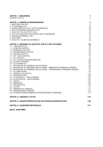 kapitel 1. indledning 1 kapitel 2. generelle bemærkninger 5 kapitel 3 ...