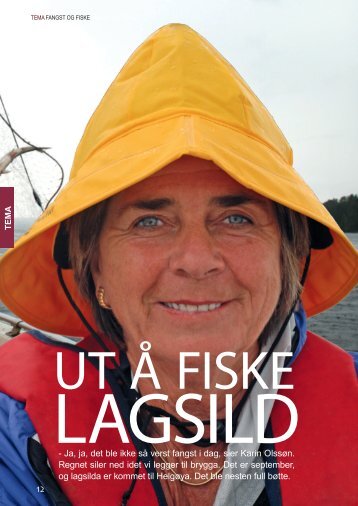 Ut å fiske lagsild - Disen Kolonial Sjur Harby