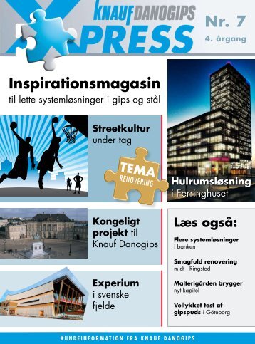 Inspirationsmagasin - Knauf Danogips