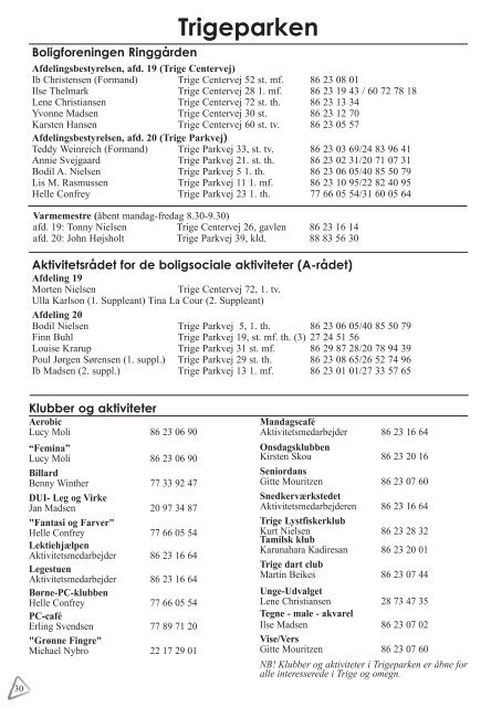 Treklang - Trige-Ølsted fællesråd