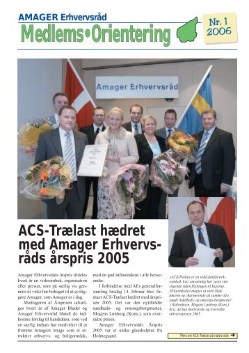 Medlems•Orientering - Amager Erhvervsråd