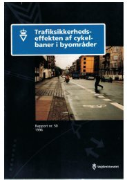 Trafiksikkerhedseffekten af cykelbaner i byområder - Cykelviden