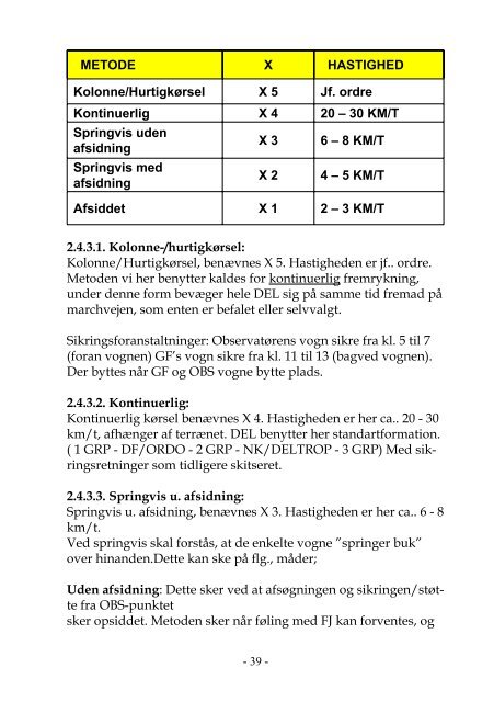 Håndbog Taktik for delingen - Hjemmeværnet