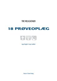 18 PRØVEOPLÆG