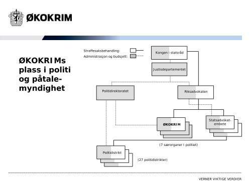 Økonomisk kriminalitet og miljøkriminalitet - hovedutfordringer