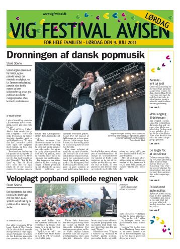 Dronningen af dansk popmusik - Vig Festival