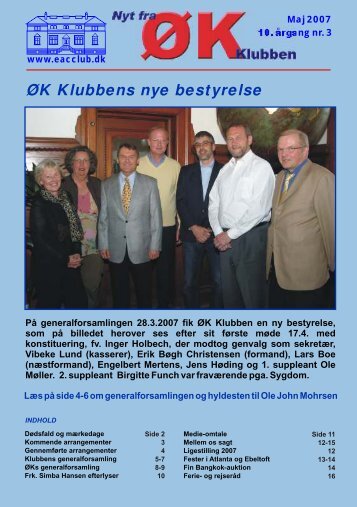 ØK NYT maj 2007 kor 3.cdr - ØK Klubben