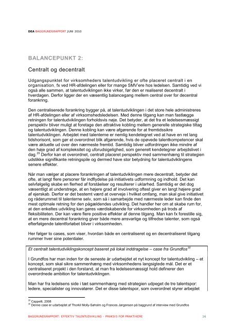 Baggrundsrapport - Effektiv talentudvikling.pdf - Om projekt ...