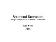 Balanced Scorecard - W2L