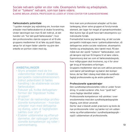 Egenomsorg og patientuddannelse - Region Syddanmark