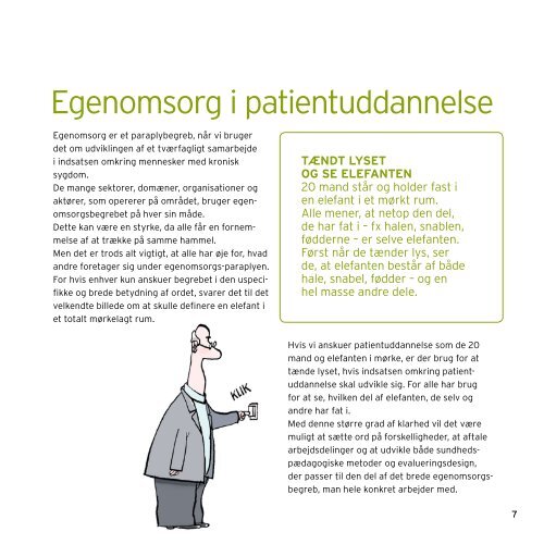 Egenomsorg og patientuddannelse - Region Syddanmark