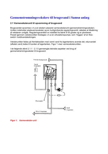 Varmevekslerunit til opvarmning af brugsvand - Brdr. Stjerne