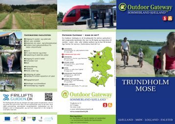 Folder om Outdoor Gateway Sommerland Sjælland - Friluftsdata