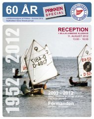 RECEPTION - Sejlklubben Greve Strand