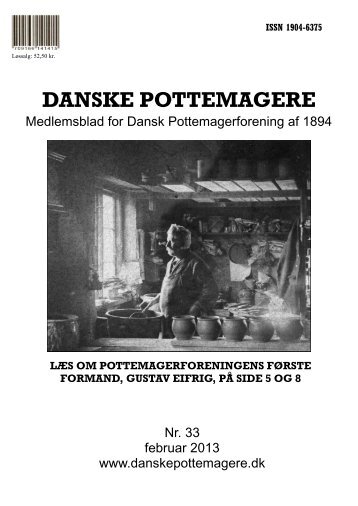 2013 - Medlemsblad nr. 33 - Pottemagere | Keramiker