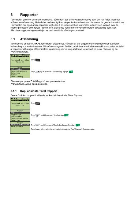 Manual til iCT og iWL - DK Online