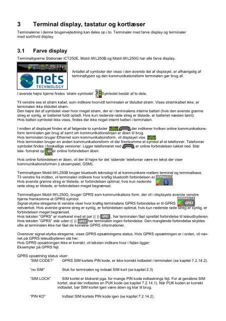 Manual til iCT og iWL - DK Online