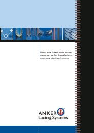 Grapas para cintas transportadoras ANKER - ANKER-FLEXCO Gmbh