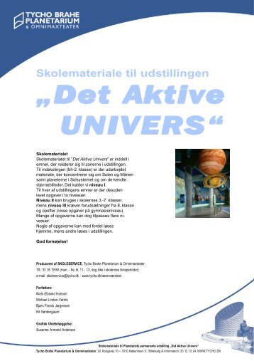 Det Aktive Univers - Tycho Brahe Planetarium