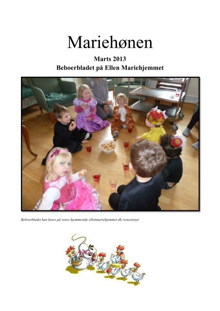 Beboerblad marts 2013 - Mariehjemmene