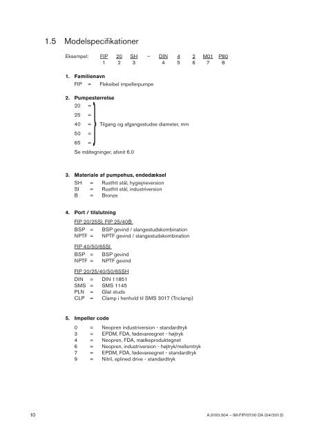 Type FIP - Johnson Pump