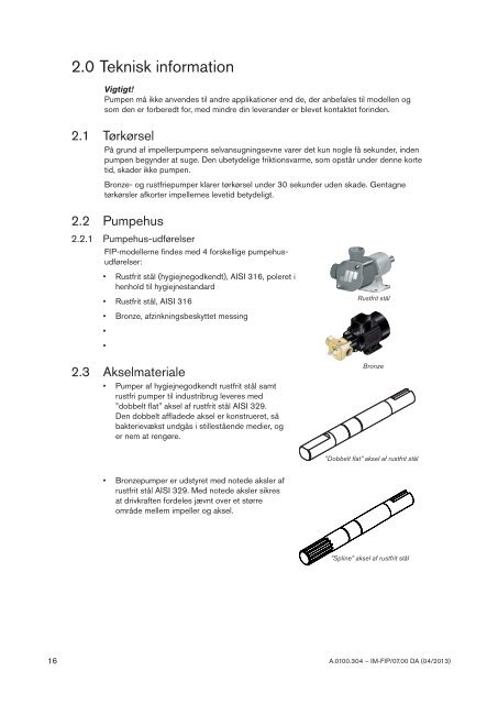 Type FIP - Johnson Pump