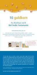 10 guldkorn - Martinus åndsvidenskab Det Tredie Testamente