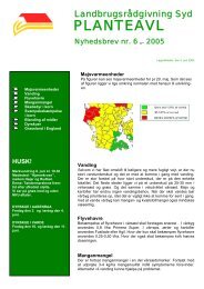 DSH PLANTEAVL - Landbrugsrådgivning Syd