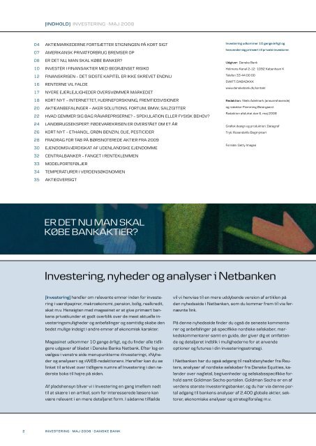 investering - Danske Bank