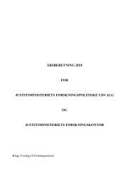 Årsberetninig 2010 i pdf-format - Justitsministeriet