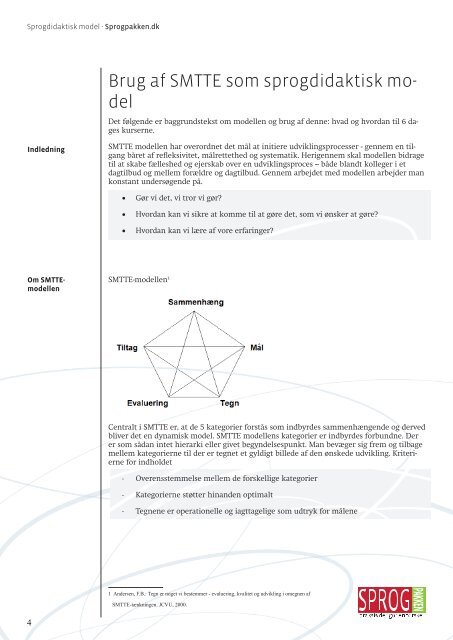 6 5 Sprogdidaktisk model - tekst.pdf - Sprogpakken