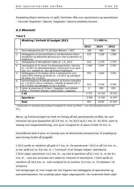 Rapporten - Det specialiserede område.pdf - Ringkøbing-Skjern ...