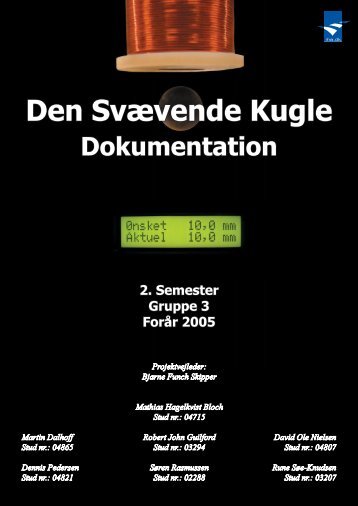 Den Svævende Kugle, Dokumentation [pdf - sorenr.dk