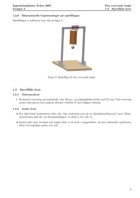 Den Svævende Kugle, Dokumentation [pdf - sorenr.dk