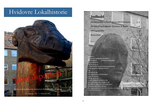 Bredalsparken - Hvidovre Lokalhistoriske Selskab